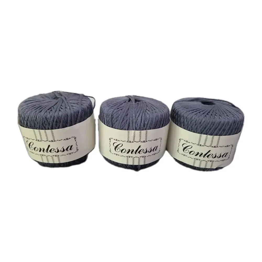 Lot 3 VTG Vendome Contessa Silk Blend Yarn Italy Crochet Lace Thread